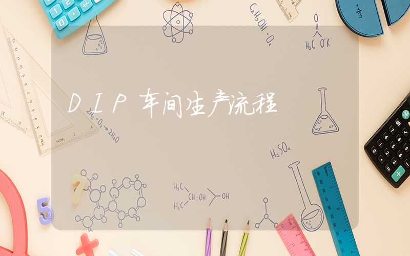 DIP车间生产流程