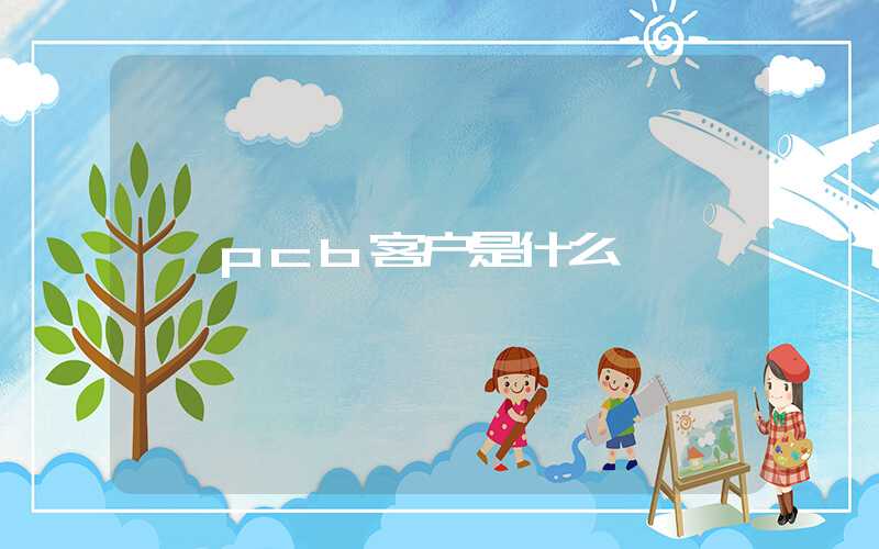 pcb客户是什么